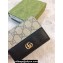 Gucci GG Marmont card case wallet 658610 Black