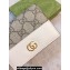 Gucci GG Marmont card case wallet 658610 White