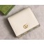 Gucci GG Marmont medium wallet 598587 White