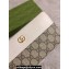 Gucci GG Marmont zip around wallet 456117 White