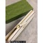 Gucci GG Marmont zip around wallet 456117 White
