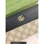 Gucci GG Marmont zip around wallet 456117 Black