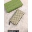Gucci GG Marmont zip around wallet 456117 Black