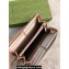 Gucci GG Marmont zip around wallet 456117 Pink