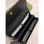 Gucci GG Marmont continental wallet 456116 Black