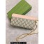 Gucci GG Marmont chain wallet 546585 Pink