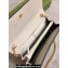 Gucci GG Marmont chain wallet 546585 White