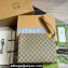 Gucci Pouch Bag with GG detail 768255 Beige/Yellow