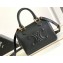 Celine SMALL BOSTON CUIR TRIOMPHE BAG in Smooth Calfskin Black