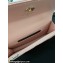 Chanel Mini Flap Bag with Flower Top Handle A96034 Pink 2024