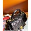 Chanel Lambskin & Gold-Tone Metal Small Bag with Top Handle AS4573 Black 2024