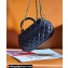 Chanel Lambskin & Gold-Tone Metal Bag with Top Handle AS4569 Black 2024