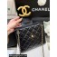 Chanel Lambskin & Gold-Tone Metal Shopping Bag AS4596 Black 2024 (ORIGINAL QUALITY)