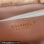Chanel Shearling Flap Bag AS4468 Brown 2024