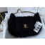 Chanel Shearling Flap Bag AS4468 Black 2024