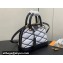 Louis Vuitton Lamb leather Alma BB Bag M23761 Black/White 2024