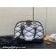 Louis Vuitton Lamb leather Alma BB Bag M23761 Black/White 2024