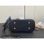 Louis Vuitton Lamb leather Alma BB Bag M23761 Black/White 2024