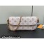 Louis Vuitton Monogram canvas Wallet on Chain Ivy Bag M83091 White 2024