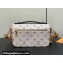 Louis Vuitton Monogram canvas Pochette Métis East West Bag M46914 White 2024