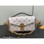 Louis Vuitton Monogram canvas Pochette Métis East West Bag M46914 White 2024