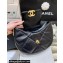 Chanel Shiny Lambskin Chanel 19 Bag AS4638 Black 2024 (ORIGINAL QUALITY)