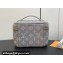 Louis Vuitton Mahina perforated calfskin leather Nice Mini Bag M23550 Flight Mode Gray 2024