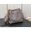 Louis Vuitton Mahina perforated calfskin leather Bella Bag M23388 Flight Mode Gray 2024