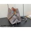 Louis Vuitton Mahina perforated calfskin leather Bella Bag M23388 Flight Mode Gray 2024