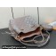 Louis Vuitton Mahina perforated calfskin leather Bella Bag M23388 Flight Mode Gray 2024