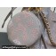 Louis Vuitton Mahina perforated calfskin leather Bella Bag M23388 Flight Mode Gray 2024
