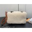Louis Vuitton LV Ski Shearling Speedy Bandoulière 25 Bag M23468 Cream/Brown 2024