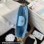 Chanel Grained Calfskin Chain Small Shoulder Bag AS4597 Blue 2024