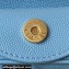 Chanel Grained Calfskin Chain Small Shoulder Bag AS4597 Blue 2024