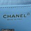 Chanel Grained Calfskin Chain Small Shoulder Bag AS4597 Blue 2024
