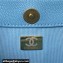 Chanel Grained Calfskin Chain Small Shoulder Bag AS4597 Blue 2024