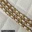 Chanel Grained Calfskin Chain Small Shoulder Bag AS4597 White 2024