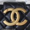 Chanel Lambskin & Gold-Tone Metal Shopping Bag AS4596 Black 2024