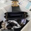 Chanel Lambskin & Gold-Tone Metal Baguette Bag AS4611 Black 2024