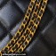 Chanel Grained Calfskin Chain Shoulder Bag AS4612 Black 2024