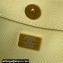 Chanel Grained Calfskin Chain Shoulder Bag AS4612 Yellow 2024