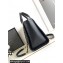 Chanel Calfskin & Gold-Tone Metal Small Shopping Tote Bag AS3257 Black 2024