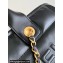 Chanel Calfskin & Gold-Tone Metal Small Shopping Tote Bag AS3257 Black 2024