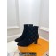 Louis Vuitton Heel 5.5cm Silhouette Ankle Boots in Suede calf leather Black 2024