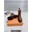 Louis Vuitton Heel 6cm LV Record Ranger Boots in Glazed calf leather Brown 2024