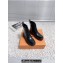 Louis Vuitton Heel 6cm LV Record Ranger Boots in Glazed calf leather Black 2024