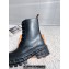 Louis Vuitton Heel 6cm LV Record Ranger Boots in Glazed calf leather Black 2024