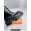 Louis Vuitton Heel 6cm LV Record Ranger Boots in Glazed calf leather Black 2024