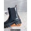 Louis Vuitton Heel 6cm LV Record Chelsea Boots in Glazed calf leather Black 2024