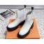 Louis Vuitton Heel 6cm LV Record Chelsea Boots in Glazed calf leather White 2024